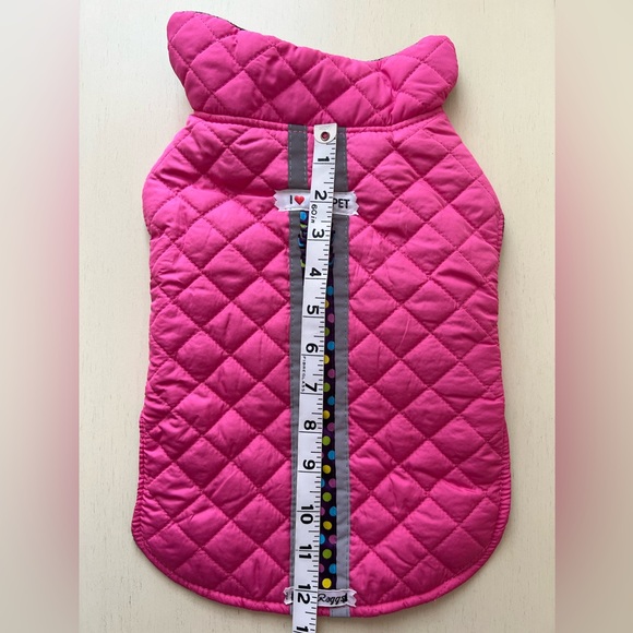 Designer Pink Quilted Jacket - Picture 3 of 7